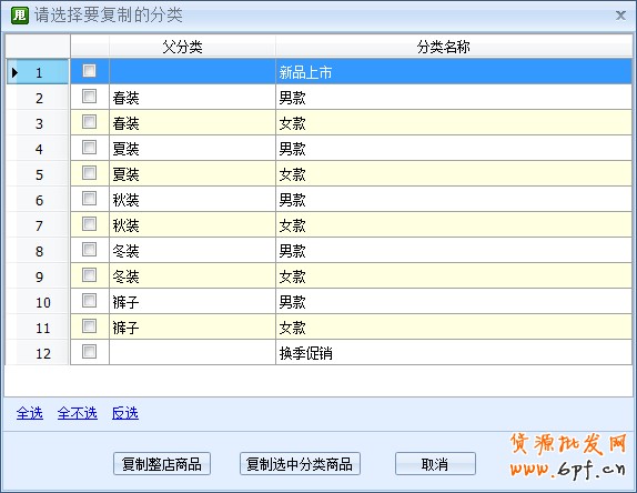 用店鋪復(fù)制快速解決