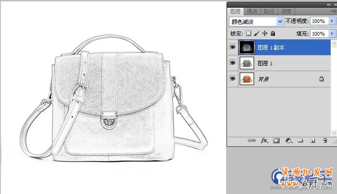 淘寶素描手繪效果