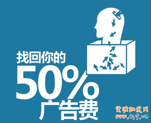 找回你的50%廣告費(fèi)