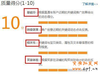 直通車質(zhì)量分