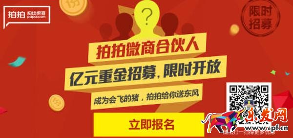 拍拍微店微商合伙人