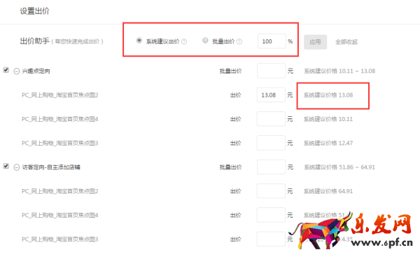 新手淘寶賣家鉆展定向和出價(jià)如何祥細(xì)設(shè)置步驟?