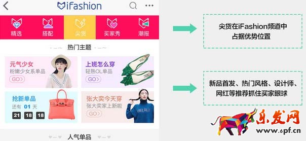 淘寶iFashion尖貨頻道招商