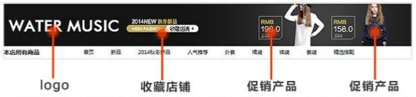 淘寶店招怎么設計