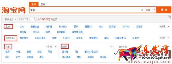 淘寶女裝類目怎么找直通車關(guān)鍵詞？