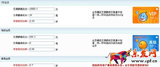 淘寶會(huì)員折扣設(shè)置