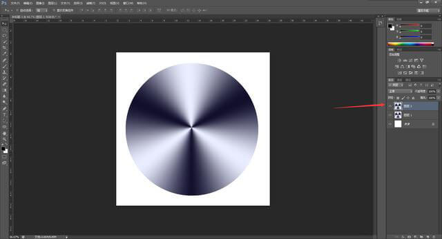 PS教程：簡單設(shè)計一個金屬拉絲黑膠圓形唱片